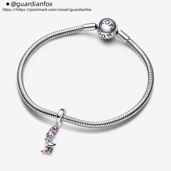 Pandora Disney Daisy Duck Dangle Charm - Picture 3 of 6